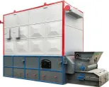 YLW Horizontal Cadeia Biomassa Fornalha Óleo Térmico - Caldeira vapor - foodmachtech